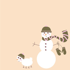 Snowman illustration