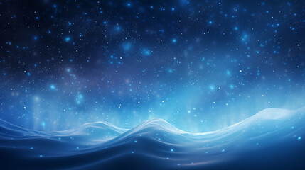 blue wave and abstract background