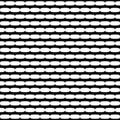 Black white geometric abstract texture. Classic fashion pattern - retro textile design.