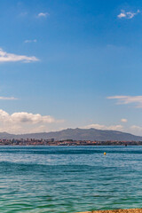 Paisaje en el municipio de Moaña.