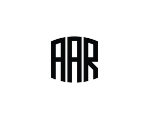 AAR logo design vector template