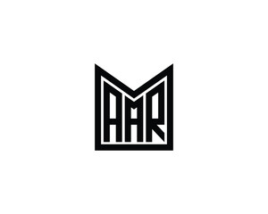 AAR logo design vector template