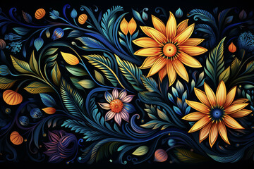 Floral Background Floral Wallpaper Floral Image Flower Background Flower Image Flower Wallpaper Illustration 