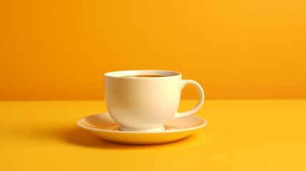 A tea cup on the table Ai Generative