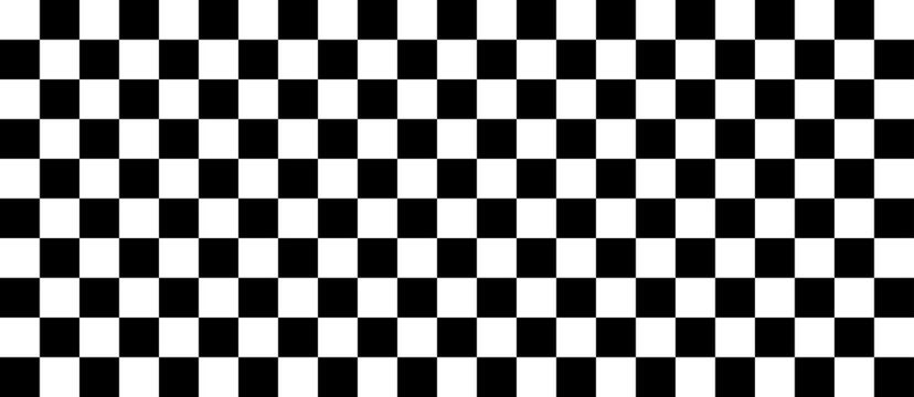 Checker background. Checkered flag. Racing flag. Race background. Vector illustration