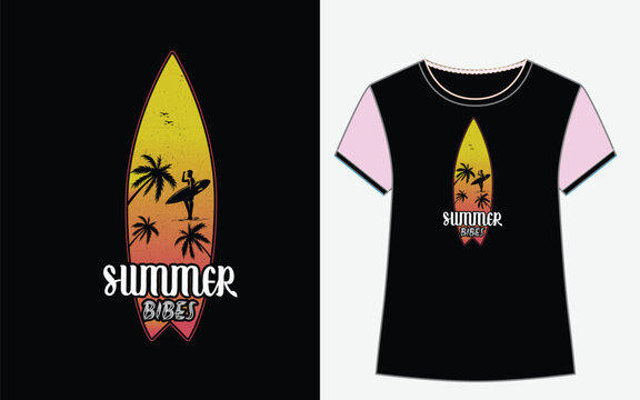 Summer Bibe T-Shirts Design