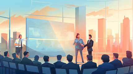 Visual Story of a Dynamic Tech Startup.