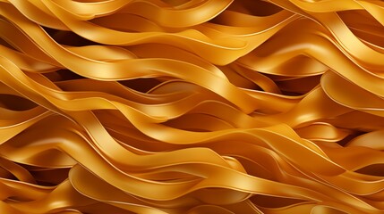 Close Up View of Gold Wavy Background