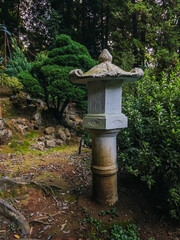 japanese garden in autumn