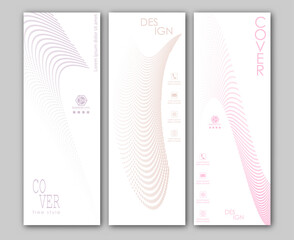 Abstract pattern. Template for the design of banners, posters and posters. Layout of the book cover, brochures, booklets and catalogs. An idea for creative design