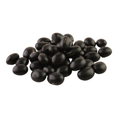 Black Beans Isolated Transparent