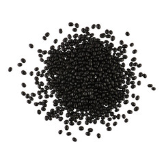 Black Beans Isolated Transparent