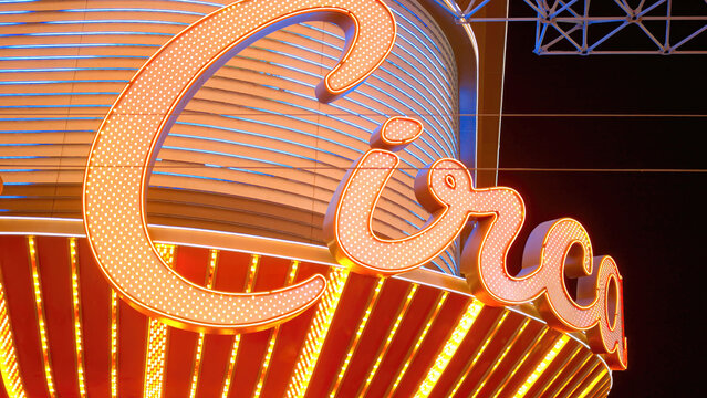 Circa Hotel and Casino in Las Vegas - LAS VEGAS, USA - OCTOBER 31. 2023