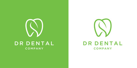 Dentistry clinic logo design - obrazy, fototapety, plakaty