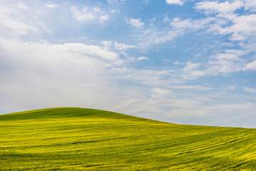 Springtime Lucani countryside landscapes, Basilicata, Italy 