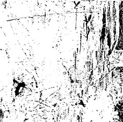 Scratched Grunge Urban Background Texture Vector. Dust Overlay Distress Grainy Grungy Effect. Distressed Backdrop Vector Illustration. Isolated Black on White Background. EPS 10.