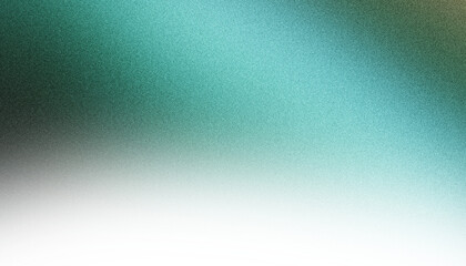 dark green blue , color gradient rough abstract background shine bright light and glow template empty space , grainy noise grungy texture on transparent background cutout