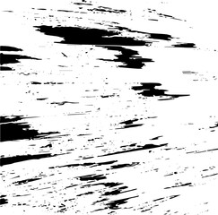 Vector brush sroke texture. Distressed uneven grunge background. Abstract distressed vector illustration. Overlay over any design to create interesting effect and depth. Black isolated on white. EPS10