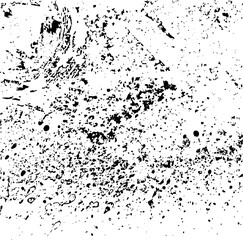 Rough black and white texture vector. Distressed overlay texture. Grunge background. Abstract textured effect. Vector Illustration. Black isolated on white background. EPS10