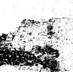 Rough black and white texture vector. Distressed overlay texture. Grunge background. Abstract textured effect. Vector Illustration. Black isolated on white background. EPS10