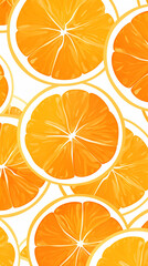 Tranches d'oranges acidulés