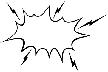 Hand drawn comic sketch pencil vector illustration