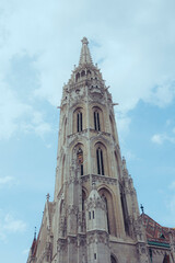 Fototapeta premium Altstadt von Budapest mit Kirchtürmen
