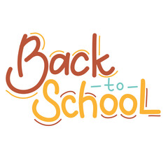 lettering back to school 