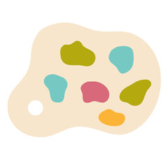 paint pallete school stuff