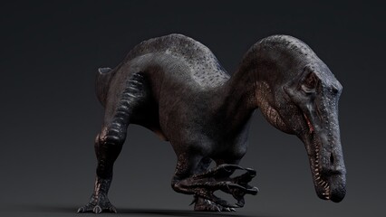 Suchomimus Tenerensis render of background. 3d rendering