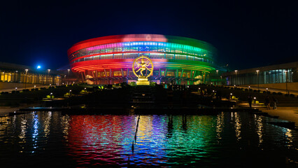 Bharat Mandapam is an International Exhibition-cum-Convention Centre located in New Delhi, India