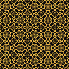 Abstract floral pattern background, luxury pattern, stylish vector illustration