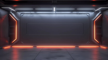 Obraz premium background with lights, Artificial intelligence