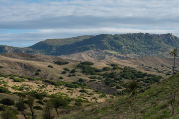 Fototapeta na wymiar Panoramic view of the Aspromonte national park