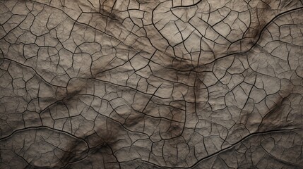 Close-up of weathered natural earth ground with cracks and fissures. Structure and texture background with place for text