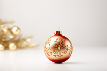 Alone in its Glory: Holiday Ornament