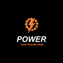 Energy and Power icon logo template illustration design. Suitable for your design need, logo, illustration, animation, etc.