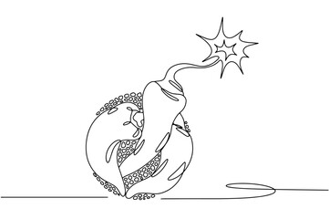 Chilli. Peppercorns. One line