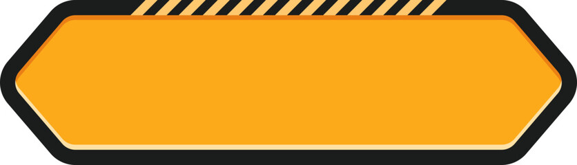 Obraz premium Industrial infographic template, warning label sign.