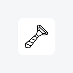 Tie, Neckwear,Line Icon, Outline icon, vector icon, pixel perfect icon