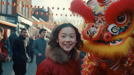 Chinese new year celebration - Dragon year - lunar new year