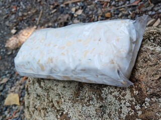 Tempe is a traditional Indonesian food, tempeh is a favorite food of Indonesian people.