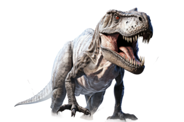 Allosaurus Jurassic Apex Predator on a White or Clear Surface PNG Transparent Background
