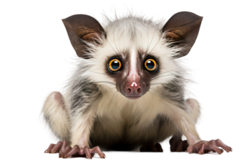 Aye Aye Shadow Hunter on a White or Clear Surface PNG Transparent Background