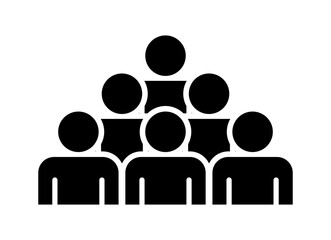 Symbol, ikona ludzi. Plik wektorowy.