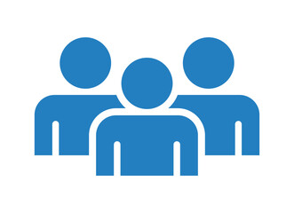 Symbol, ikona ludzi. Plik wektorowy.