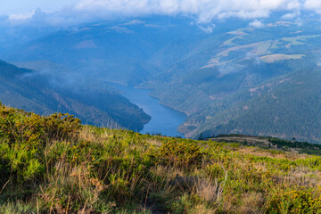 Water reservoir close to Grandas de Salime