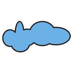 color cloud icon
