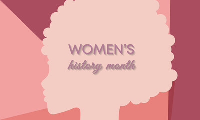 Women's history Month, March 2024, vector illustration