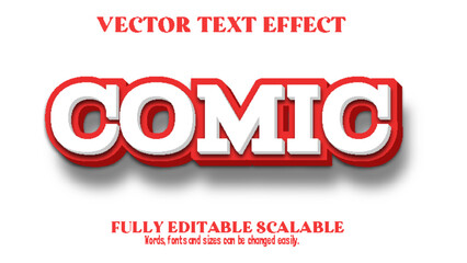 Comic Creatif 3d Text Efect Editable